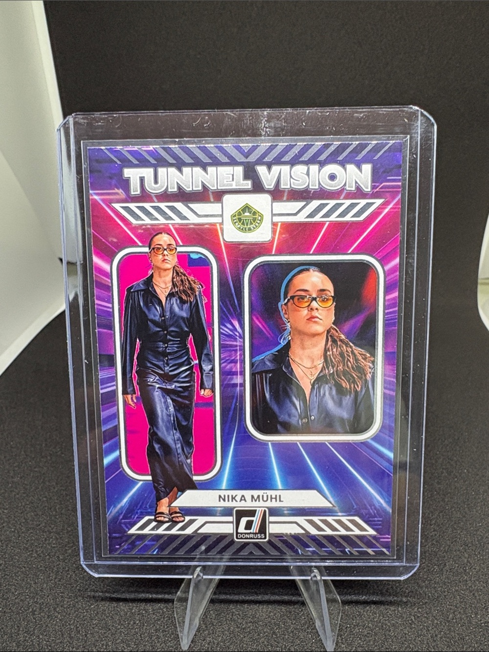 Panini Tunnel Vision Nika Muhl Basketball Card